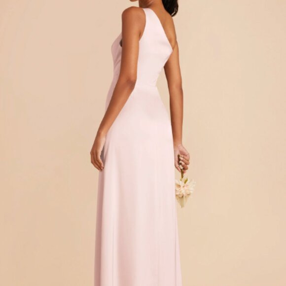 Birdy Grey One Shoulder Pink Dress - Picture 2 of 7